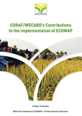  Contributions de CORAF / WECADR à la mise en œuvre de l'ECOWAP
