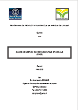 Guinee CGES- Rapport Provisoire-WAAPP-Version du 19 Oct.2016